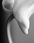 Black and white art print titled ‘Orchid’.